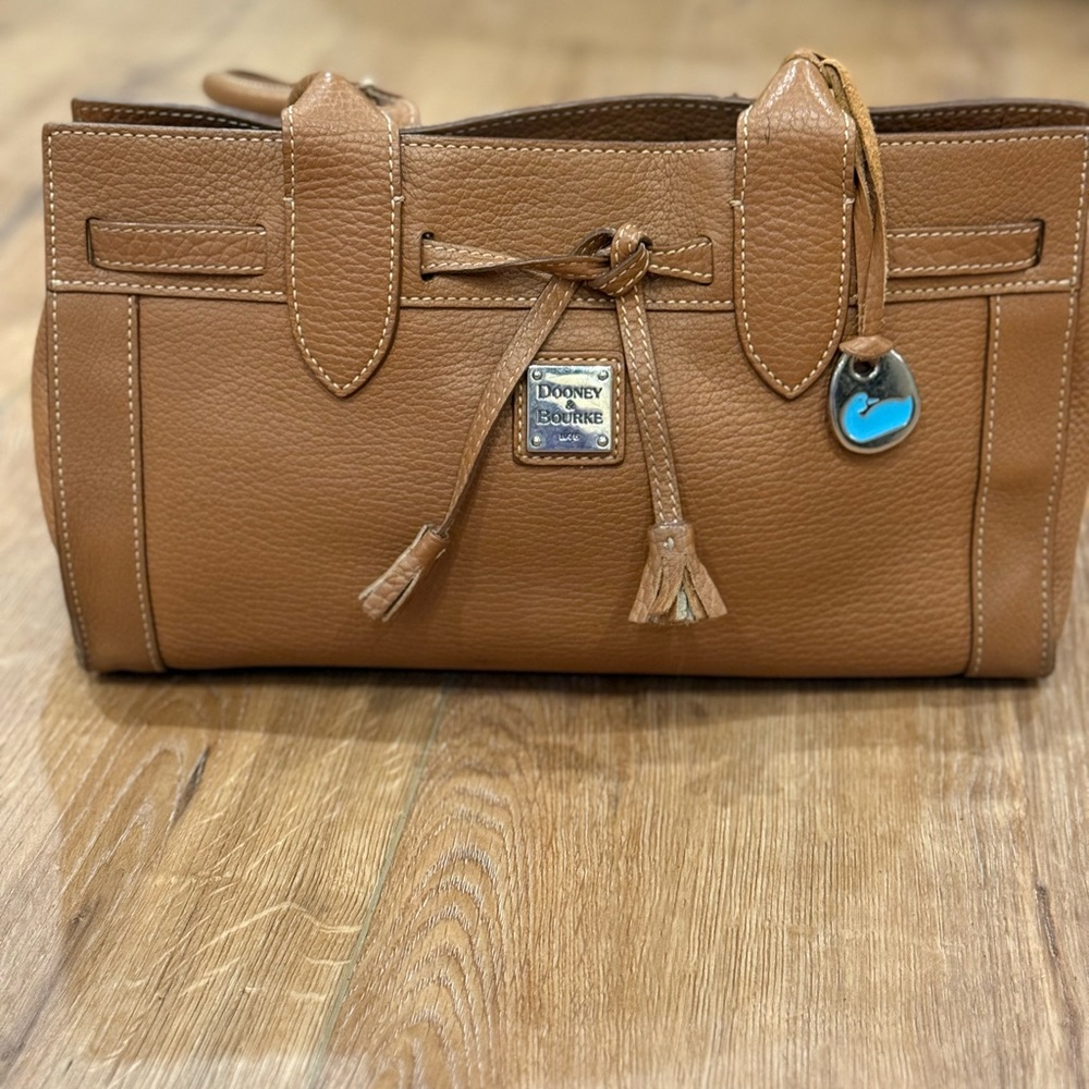 Dooney & Bourke Brown Leather Shoulder Bag